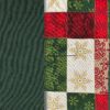 Hunter Green with Holiday Quilt