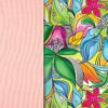Pale Peach with Garden Swiril