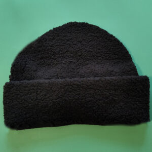 Black Sherpa Cap