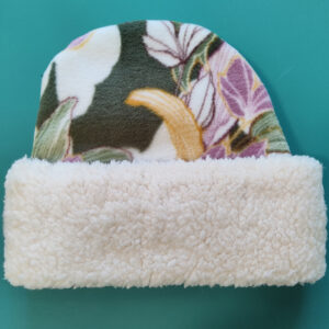 Good Nature Cap with Ivory Sherpa Cuff