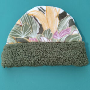 Good Nature Cap with Olive Sherpa Cuff