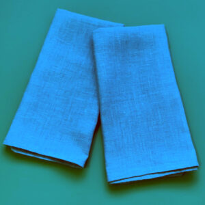Linen napkins - Blue