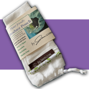 Reusable linen produce bag