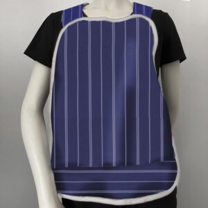 Bibbity Apron - Navy Stripes