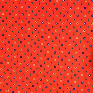 Baby Flowers on Red