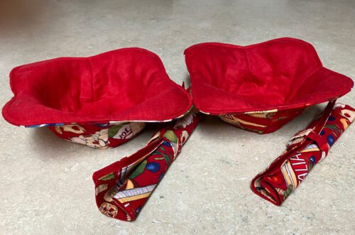 Made By Me! Sewing Project Kit - set of two Bowl Cozies and Rollup Napkins