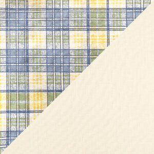 Kitchen Plaid on Cream