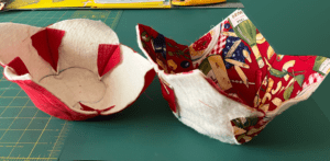Two parts of cozy ready to join.