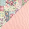 Pastel Quilt on Pink