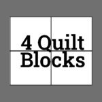 4 Quilt Blocks
